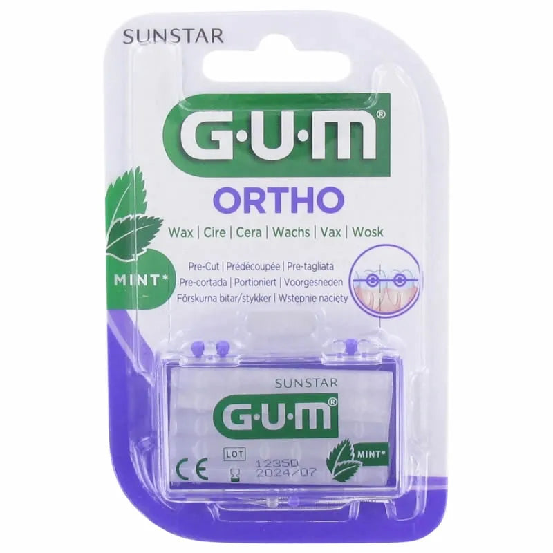 Gum 724 Cera Ortodoncia Mentolada 1 pz