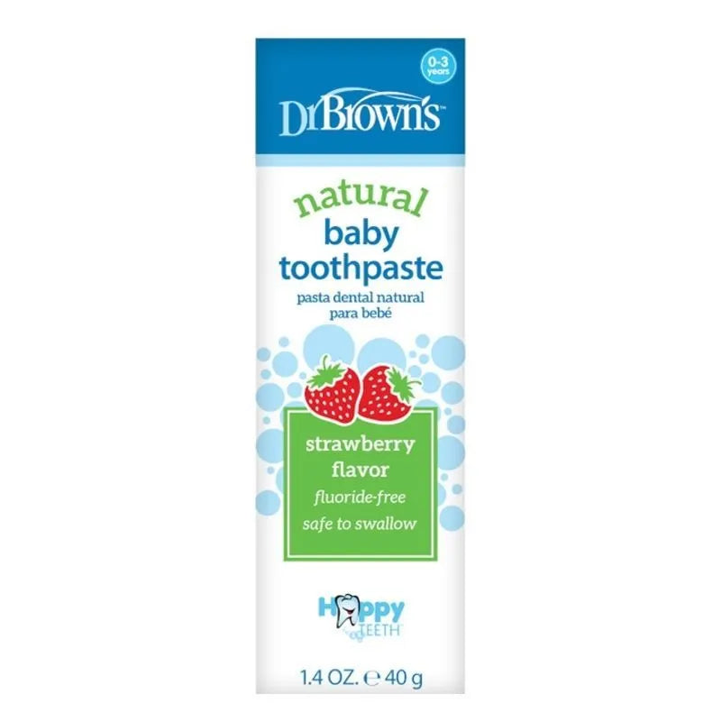 Dr Brown's dentifricio Fresa Flavour 40 g