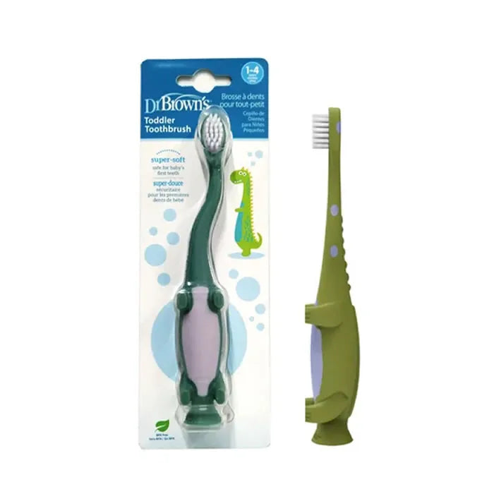 Dr Brown's Spazzolino Da Denti Dr Brown 1-4 Anni Dinosauro