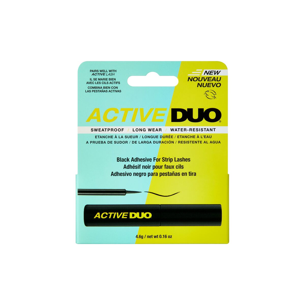 False Eyelash Glue Ardell Active Lash Duo Black-1