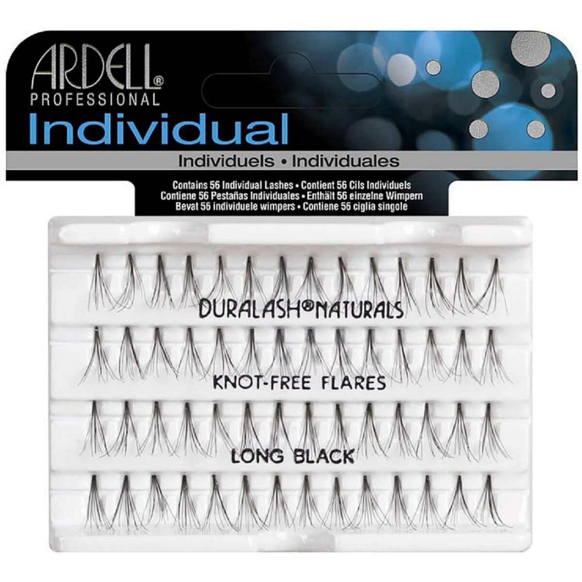 Set gene false Ardell Duralash Long Black Gene individuale 56 Unitati-0