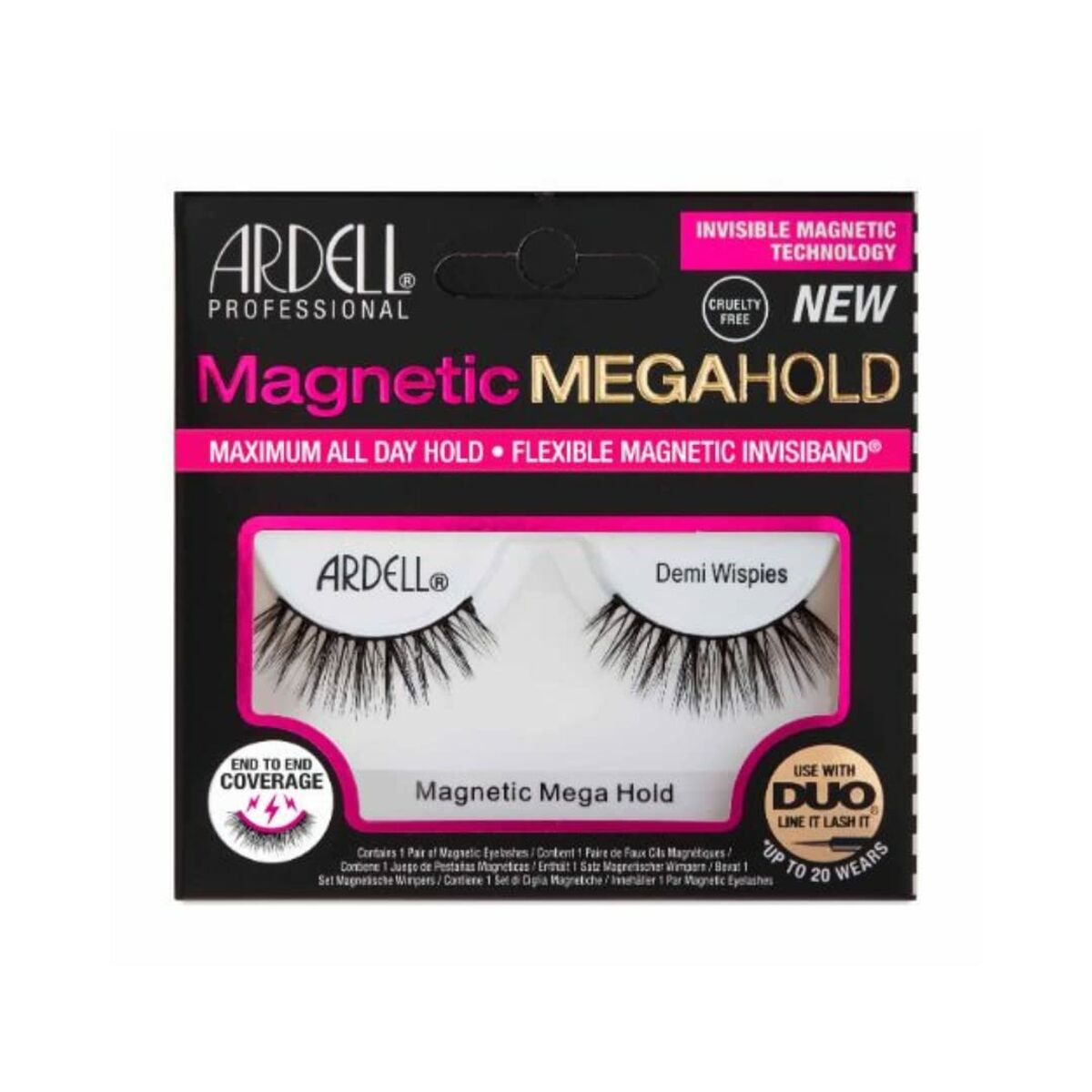 False Eyelashes Ardell Magnetic Megahold (1 Unit)-0