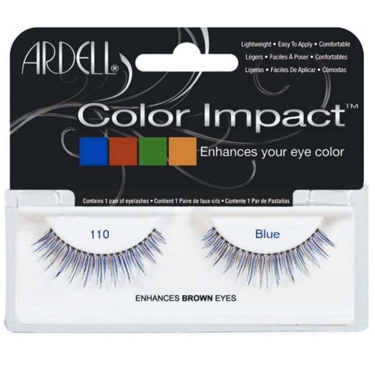 Set de gene false Ardell Color Impact Nº 110 Blue-0