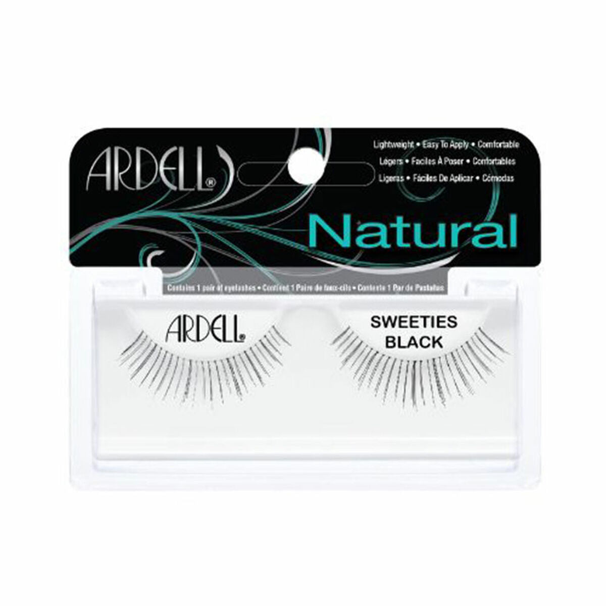 Set of false eyelashes Ardell Natural Sweeties black-0