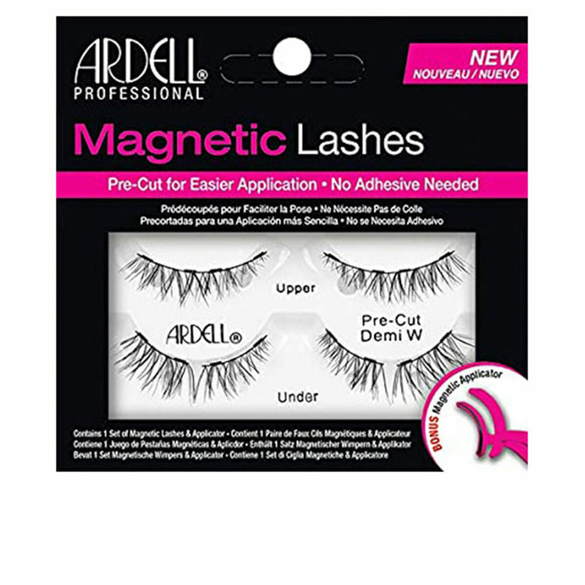 Set gene false Ardell Pre-Cut Demi W Magnetic-0