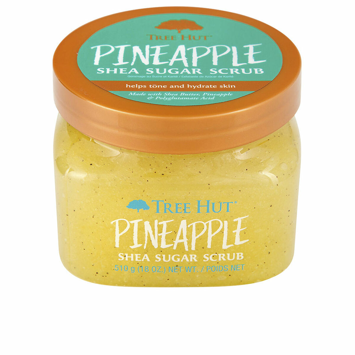 Body Exfoliator Tree Hut   Pineapple 510 g-0