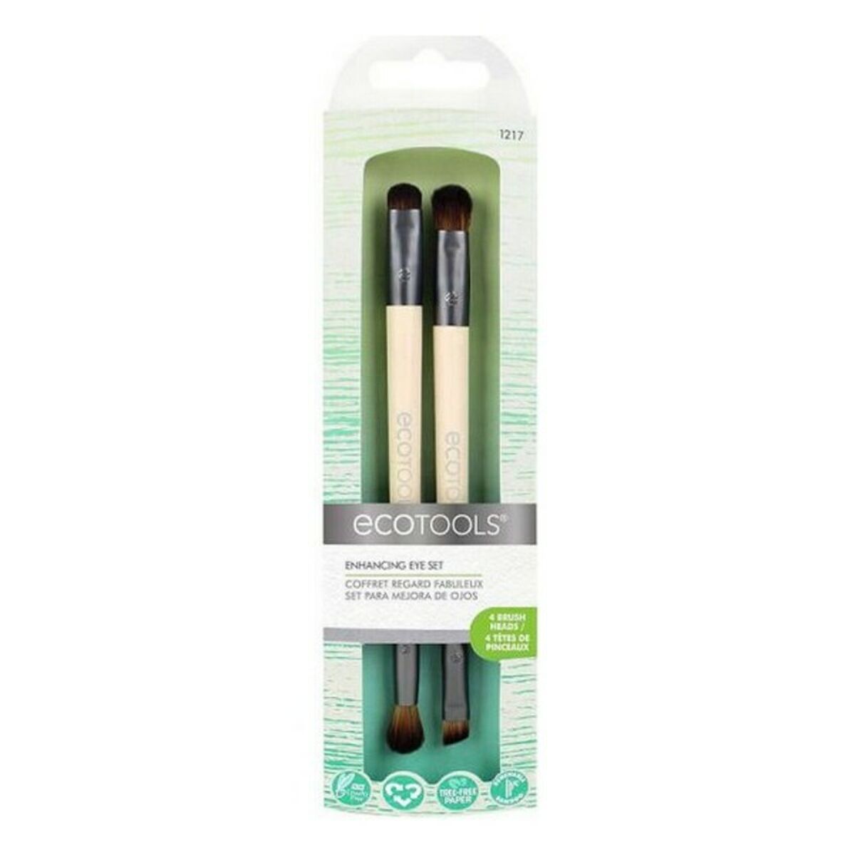 Set Pennelli Trucco Eye Enhancing Ecotools 1217 (2 pz) 2 Pezzi-0