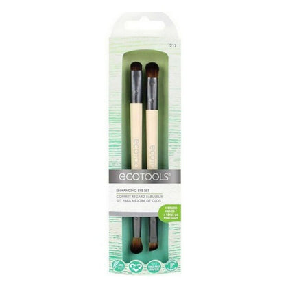 Set Pennelli Trucco Eye Enhancing Ecotools 1217 (2 pz) 2 Pezzi