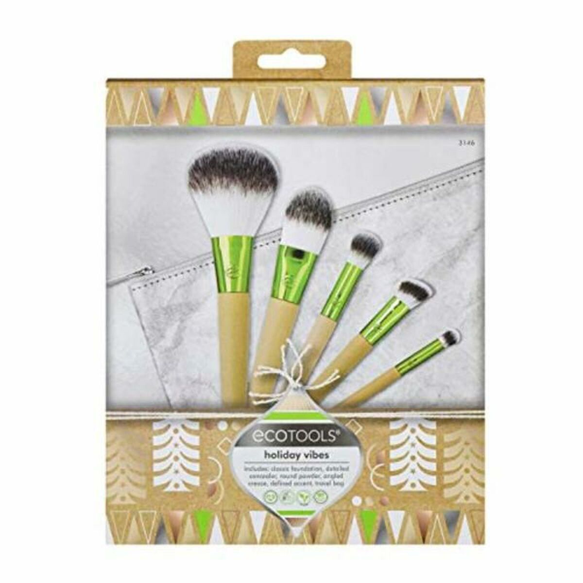 Set Make-up-Pinsel Holiday Vibes Ecotools 3146 6 Stück (6 Stück)-0