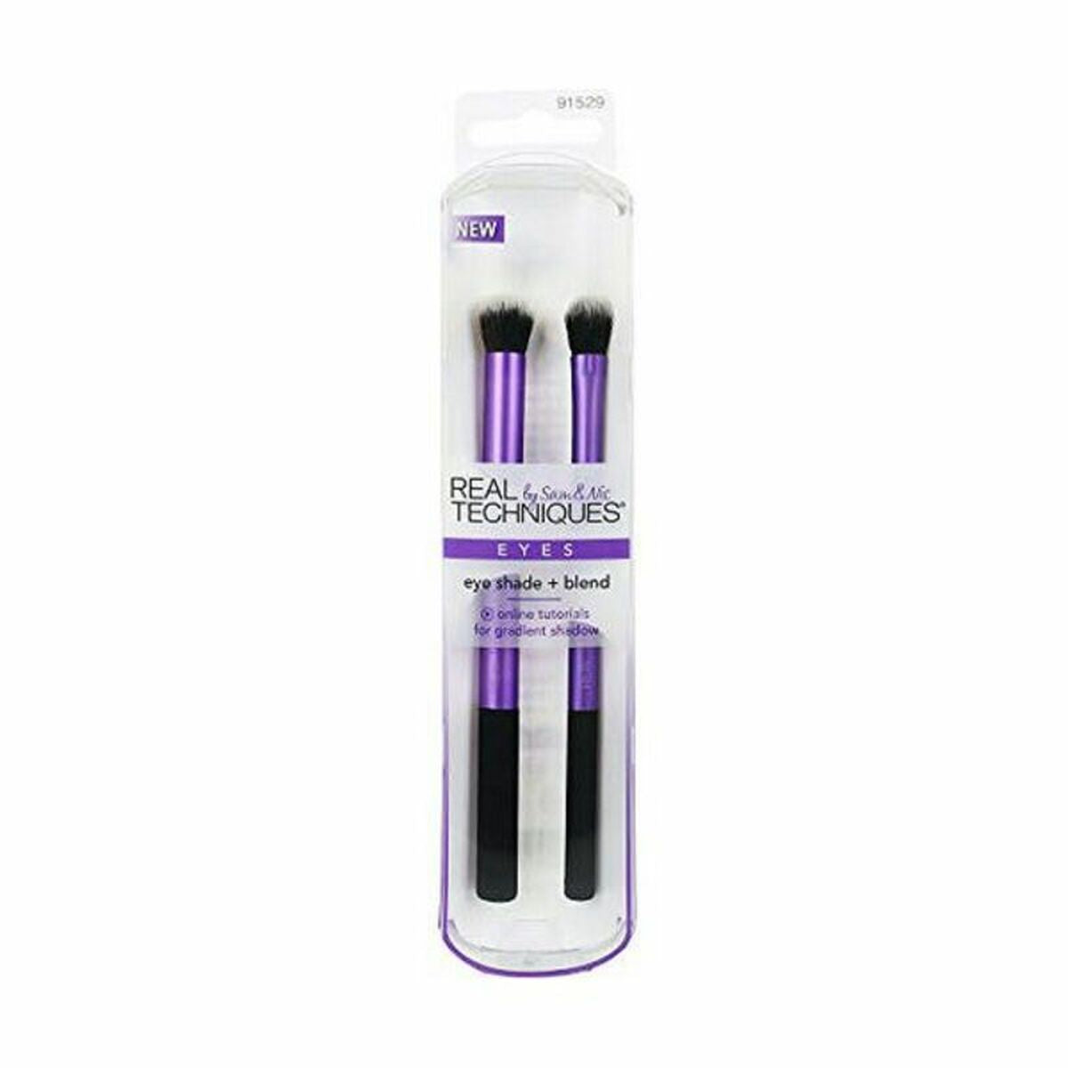 Pennello per trucco Real Techniques Eye Shade Blend (2 pezzi) 2 pezzi-1