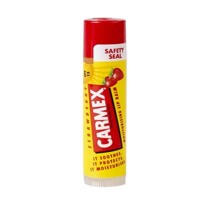 Carmex Strawberry idratante balsamo labbra Spf15