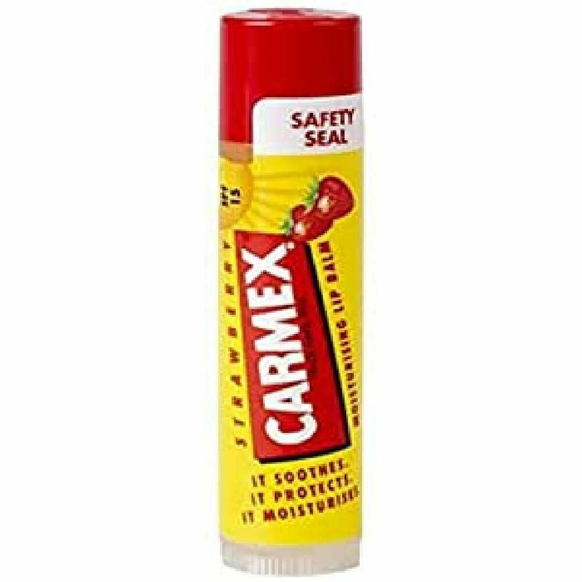Moisturising Lip Balm Carmex Spf15 Strawberry (4,25 g)-0