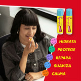 Baume hydratant Carmex Hi Anti-âge Transparent fruits rouges Stick lèvres pulpeuses-4