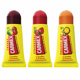 Moisturising Lip Balm Carmex Triplo Transparent Spf 15 Strawberry Pineapple Cherry 3 Pieces (3 Units)-0