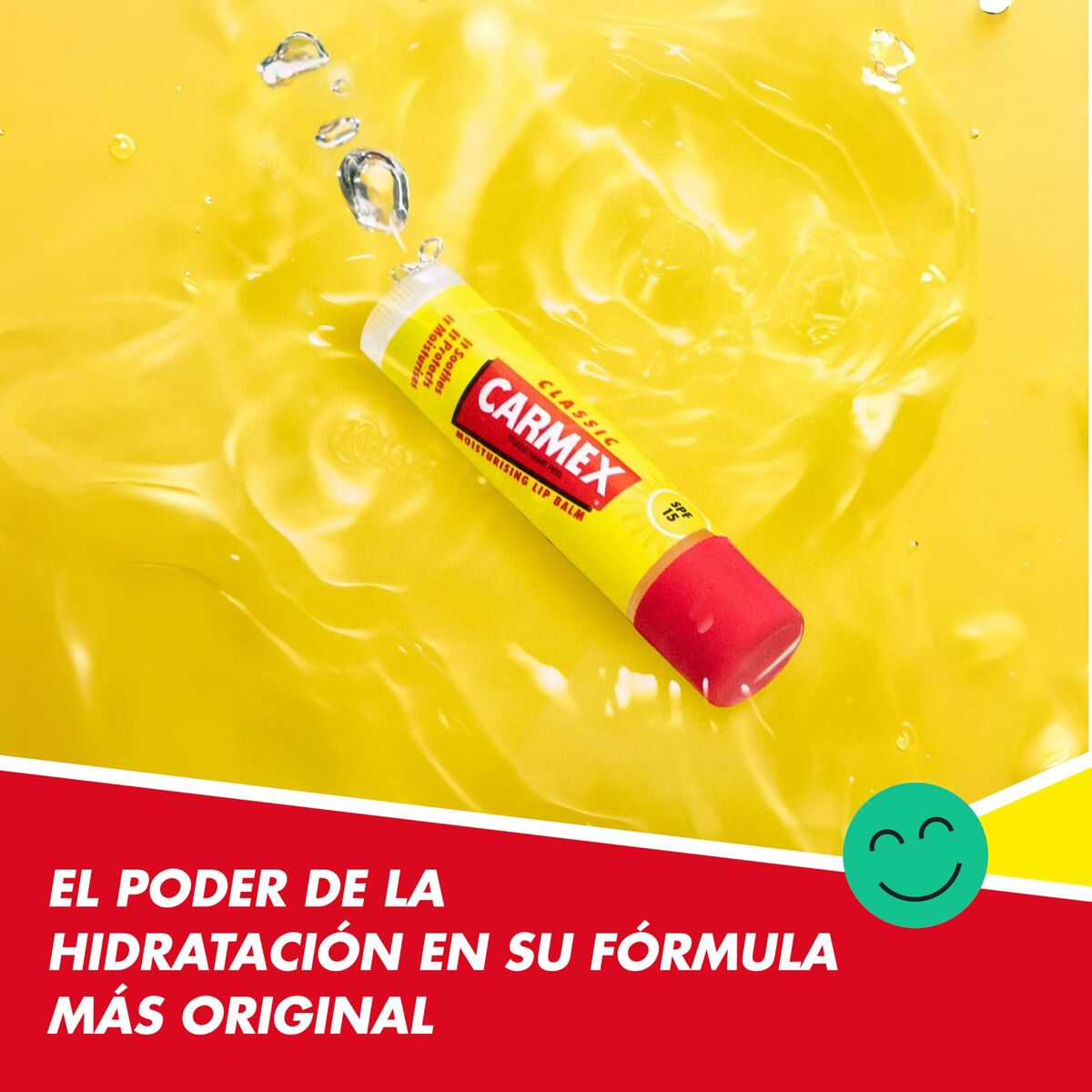 Moisturising Lip Balm Carmex Classic Yellow Black Spf 15 Stick-10