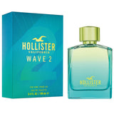 Men's Perfume Hollister EDT Wave 2 100 ml-0