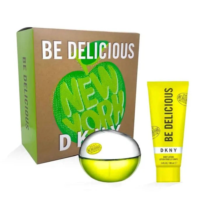 Donna Karan Dkny Be Delicious eau de parfum spray 100 ml cofanetto 2 pz