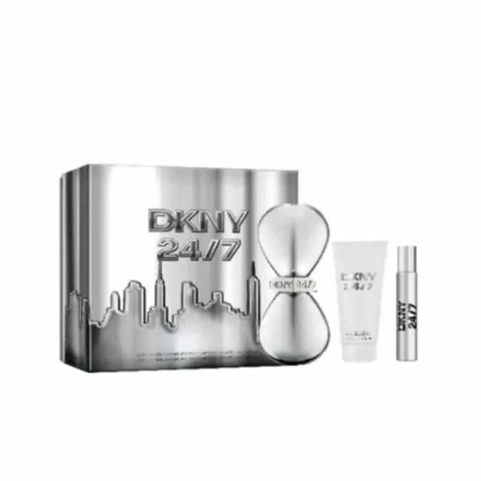 Donna Karan Dkny 24/7 eau de parfum spray 100 ml cofanetto 3 pz