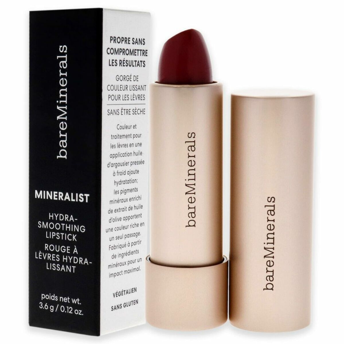 Hydrating Lipstick bareMinerals Mineralist Fortitude (3,6 g)-0