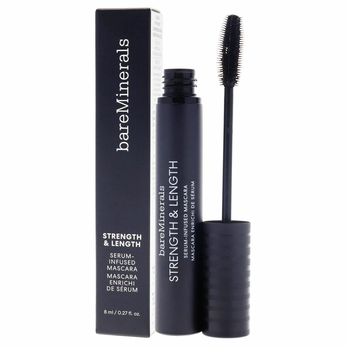 Mascara bareMinerals Strength Length Strengthening Ser 8 ml-0