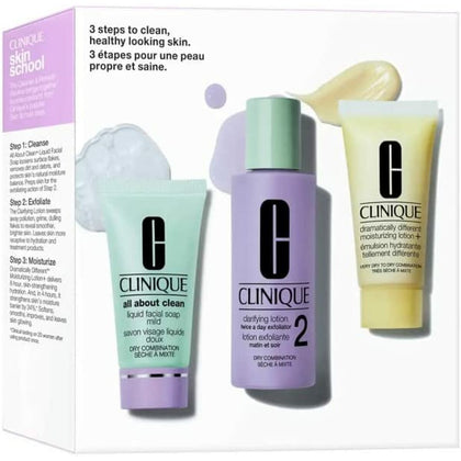 Set Cosmetici Donna Clinique Skin School 3 Pezzi