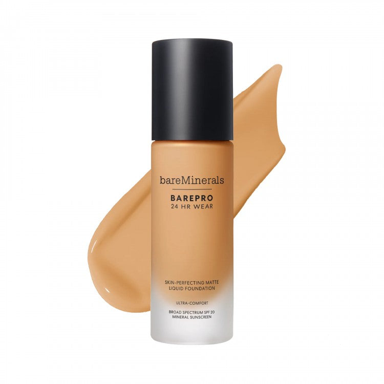 Bareminerals Barepro 24hr Wear Fondo De trucco Líquido Mate Spf20 Medium 35 Warm 30 ml