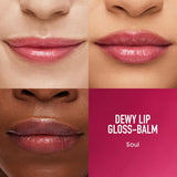 Lippenstift bareMinerals DEWY LIP Purple Soul 2,3 g-1