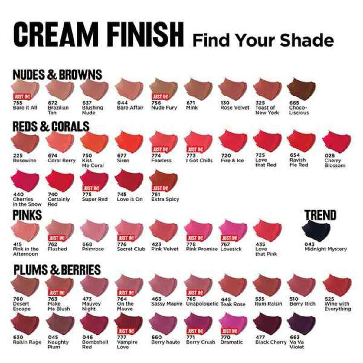 Ruj Superlustrous Revlon-1