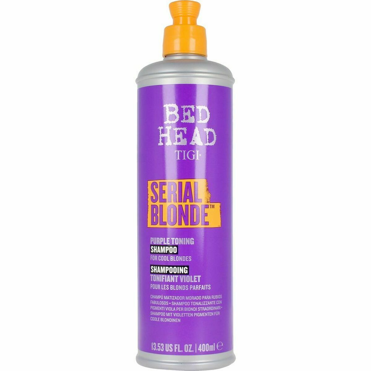 Restorative Shampoo Tigi Head Serial Blonde Purple Toning 400 ml-0
