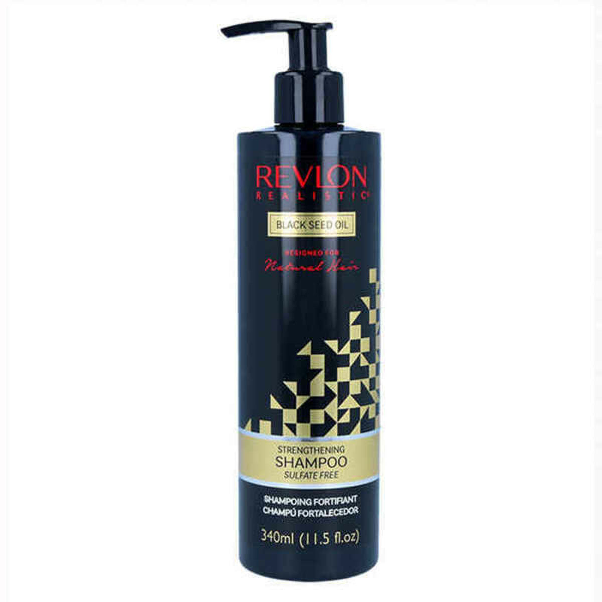Shampoo and Conditioner Real Black Seed Strength Revlon 0616762940067 (340 ml)-0