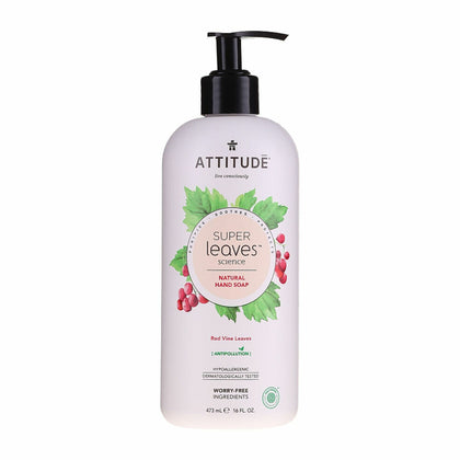 Handseifenspender Attitude Red Vine Leaves 473 ml