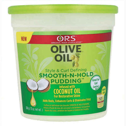 Nährende Haarmaske Olivenöl Smooth-n-hold Ors 11164 (370 ml)