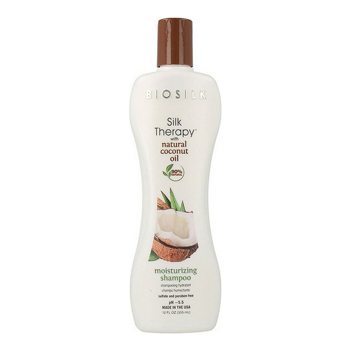 Shampoing Biosilk Silk Therapy Farouk noix de coco (355 ml)-0