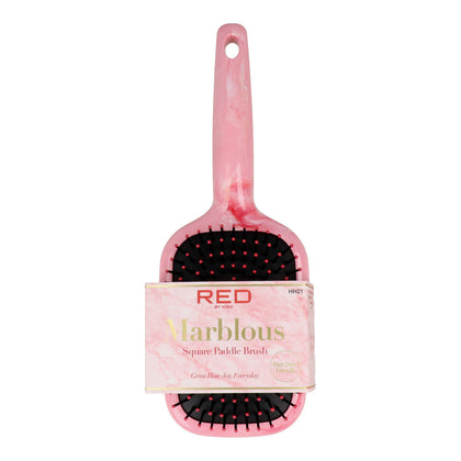 Entwirrende Haarbürste Red Kiss Kiss Marblous Pink Squared
