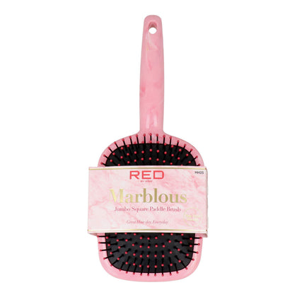 Entwirrende Haarbürste Red Kiss Kiss Marblous Pink
