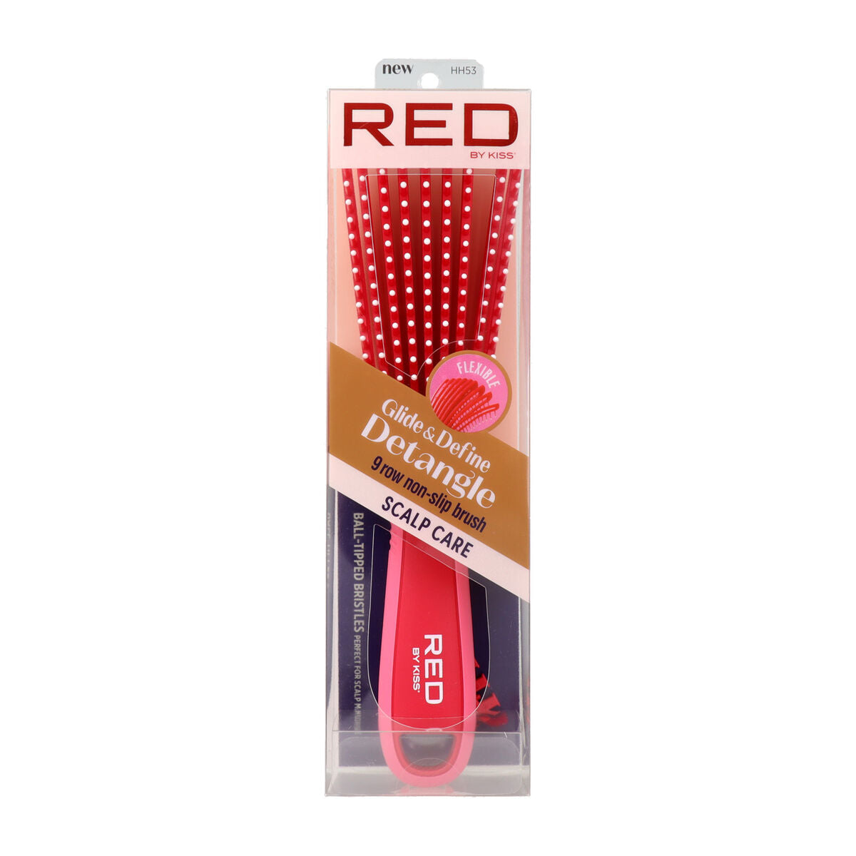 Entwirrende Haarbürste Red Kiss Kiss Ez-0