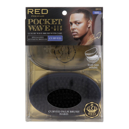 Entwirrende Haarbürste Red Kiss Kiss Pocket