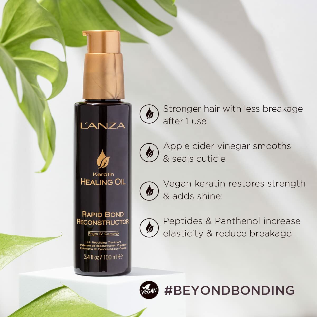 Stylingcreme L'ANZA Keratin Heilöl 100 ml-6