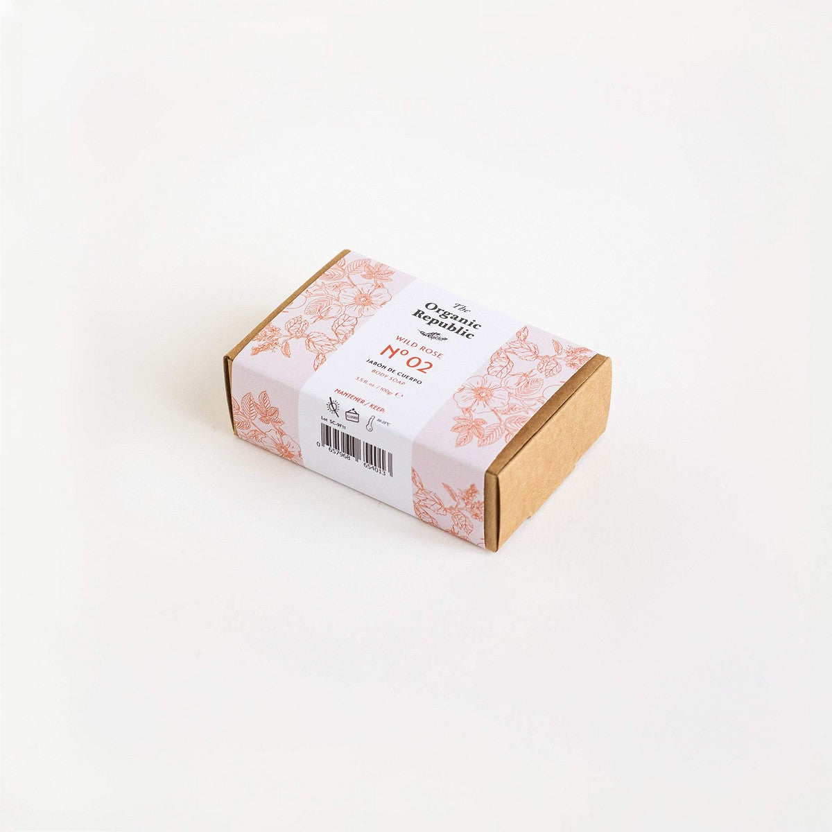 Soap Cake The Organic Republic Jabón Rosehip 100 g-2