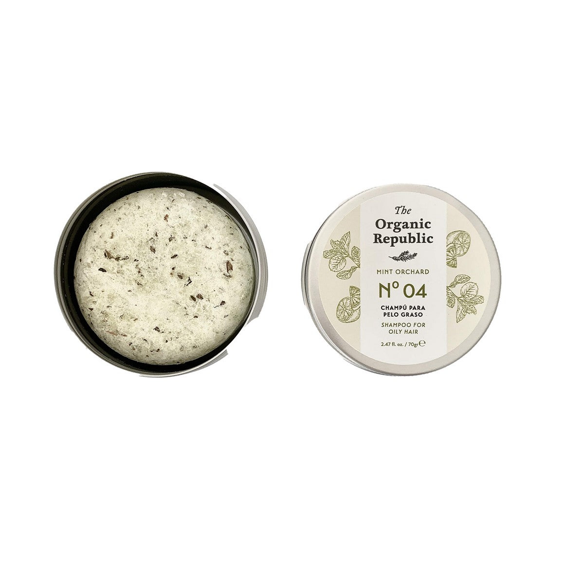 Shampoo Bar The Organic Republic Champú Sólido 70 g-0