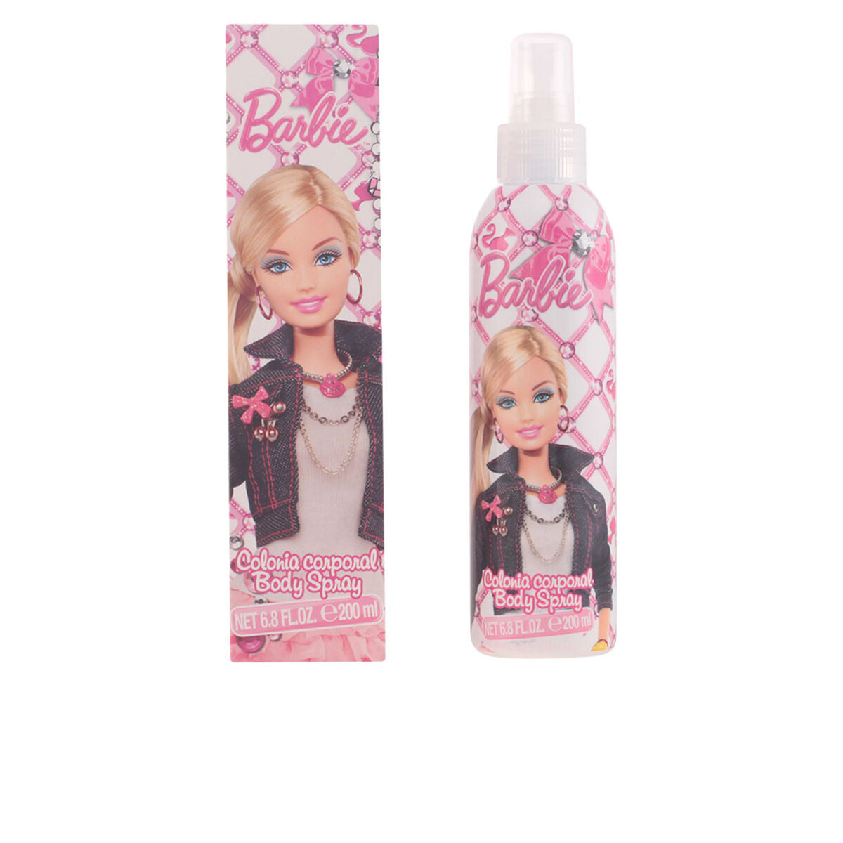 Profumo per bambini Cartoon EDC 200 ml Barbie Pink-0