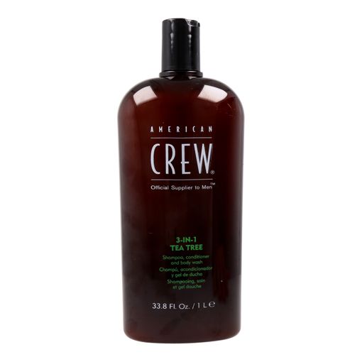 American Crew Tea Tree 3 In 1 shampoo, balsamo and Body Wash 1000 ml