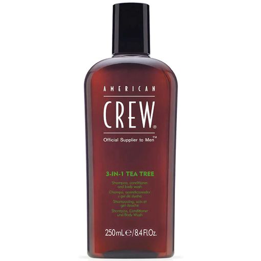 American Crew Tea Tree 3 In 1 shampoo, balsamo and Body Wash 250 ml