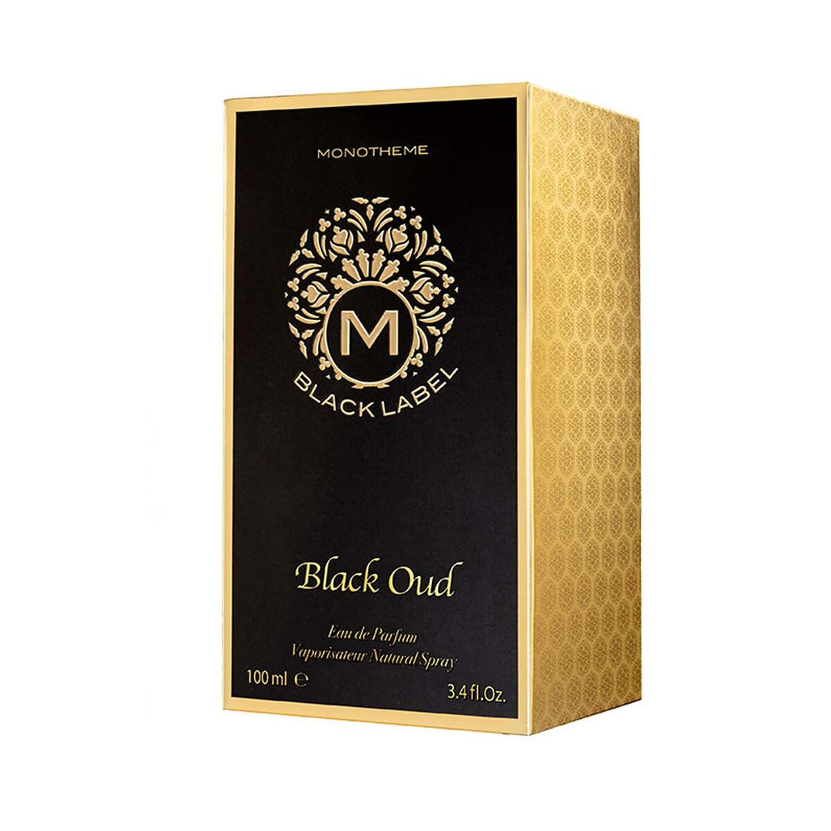 Unisex Perfume Monotheme Venezia BLACK LABEL Black Oud EDP 100 ml-3