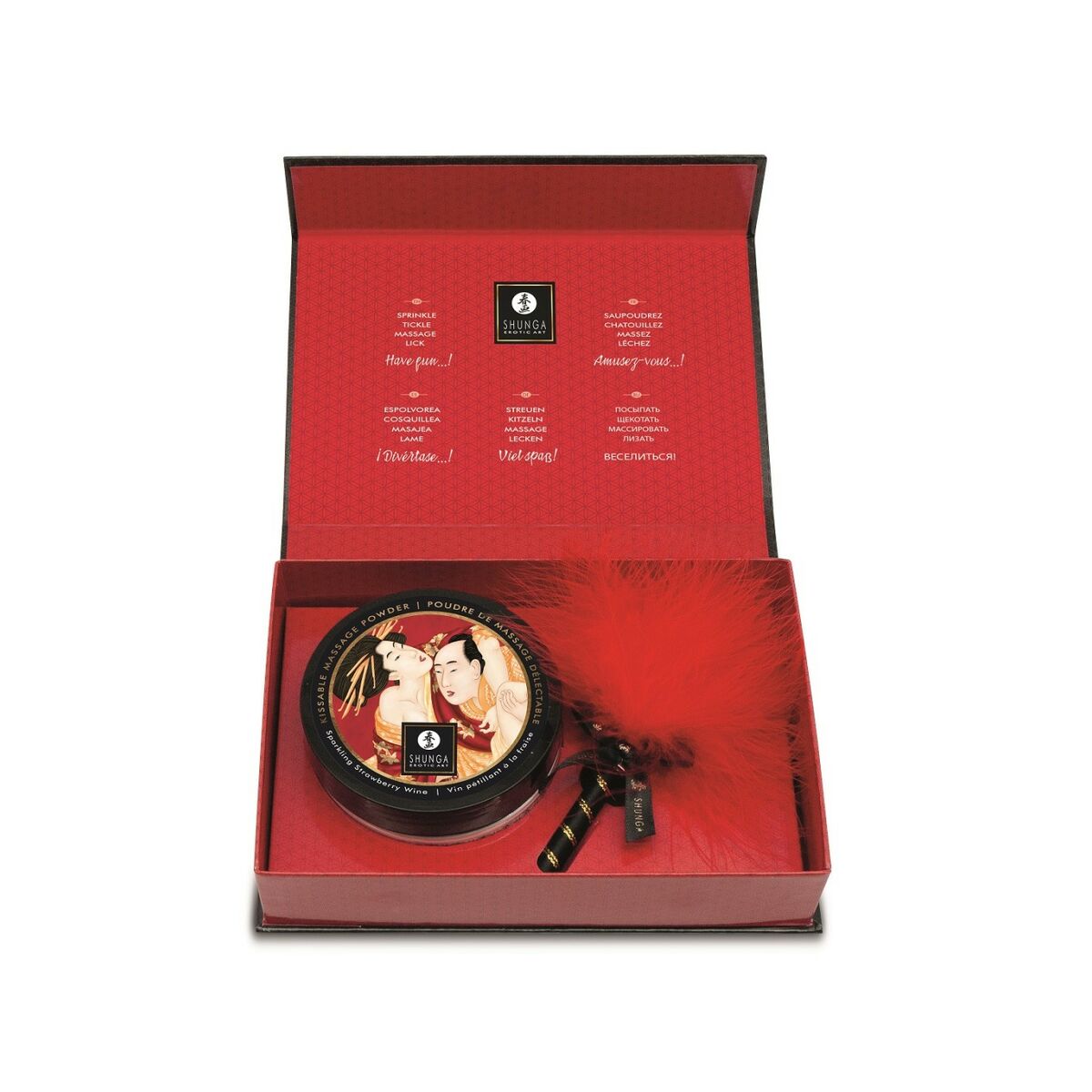 Sinnliches Pulver Shunga CHAMPAGNER ERDBEEREN 75 g-1