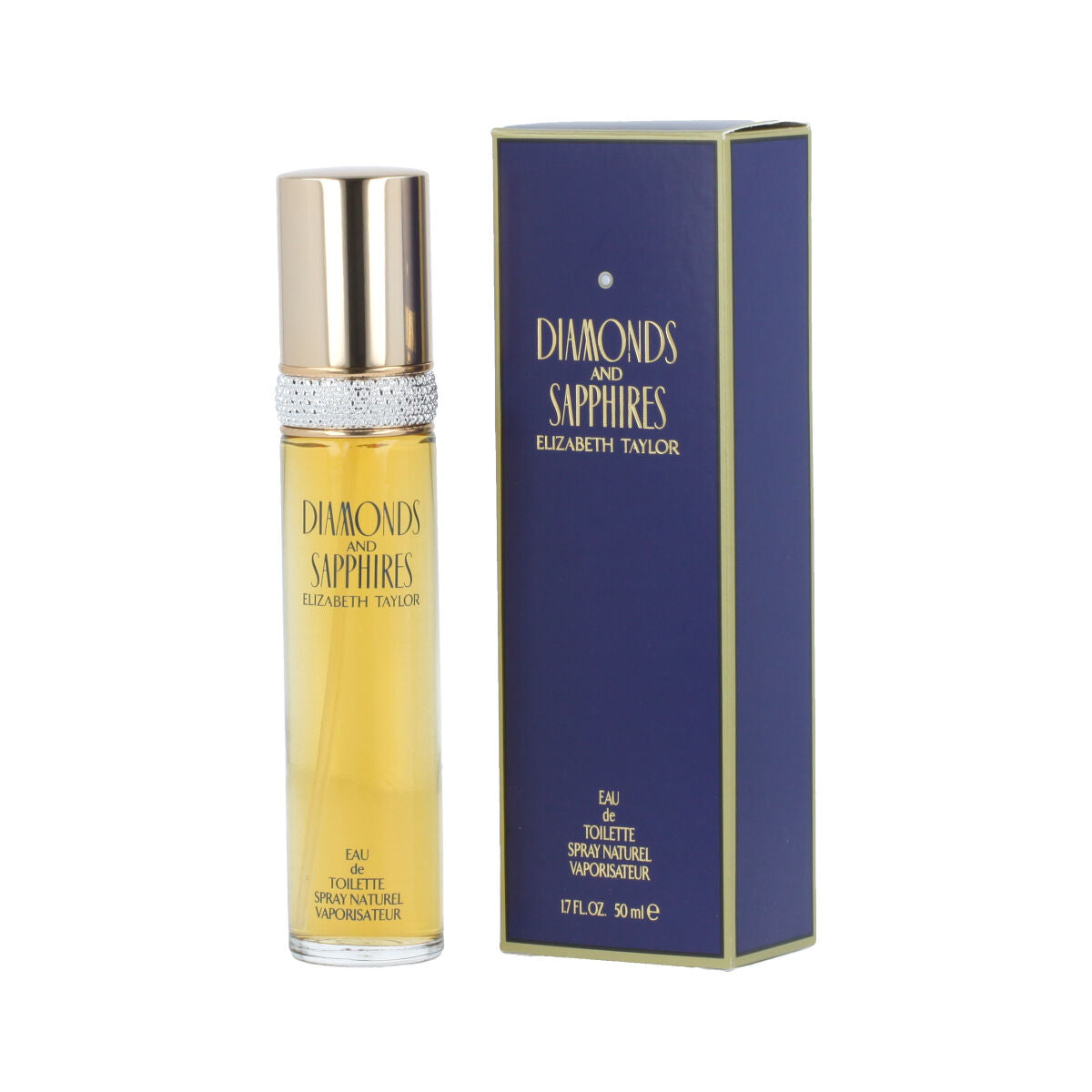 Women's Perfume Elizabeth Taylor Diamonds And Sapphires EDT 50 ml-0