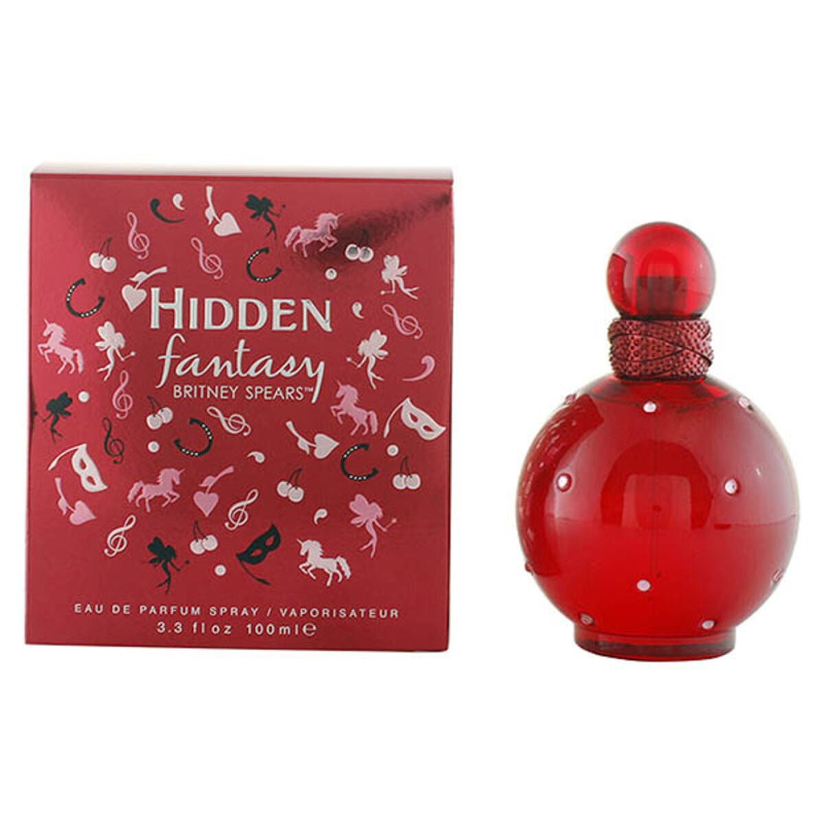 Women's Perfume Hidden Fantasy Britney Spears 719346552875 EDP EDP 100 ml-0