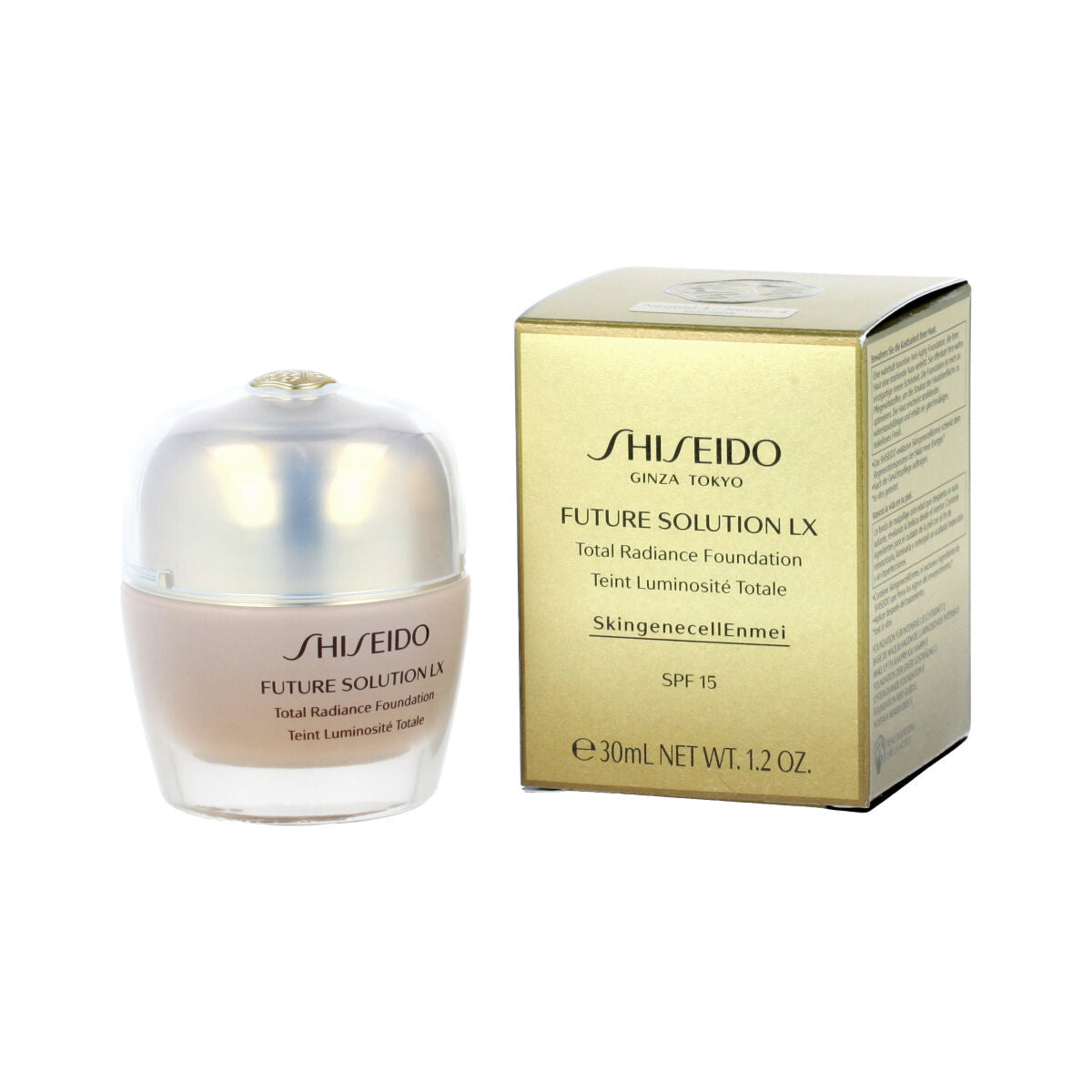 Crème Make-up Base Future Solution LX Shiseido Spf 15 30 ml-0