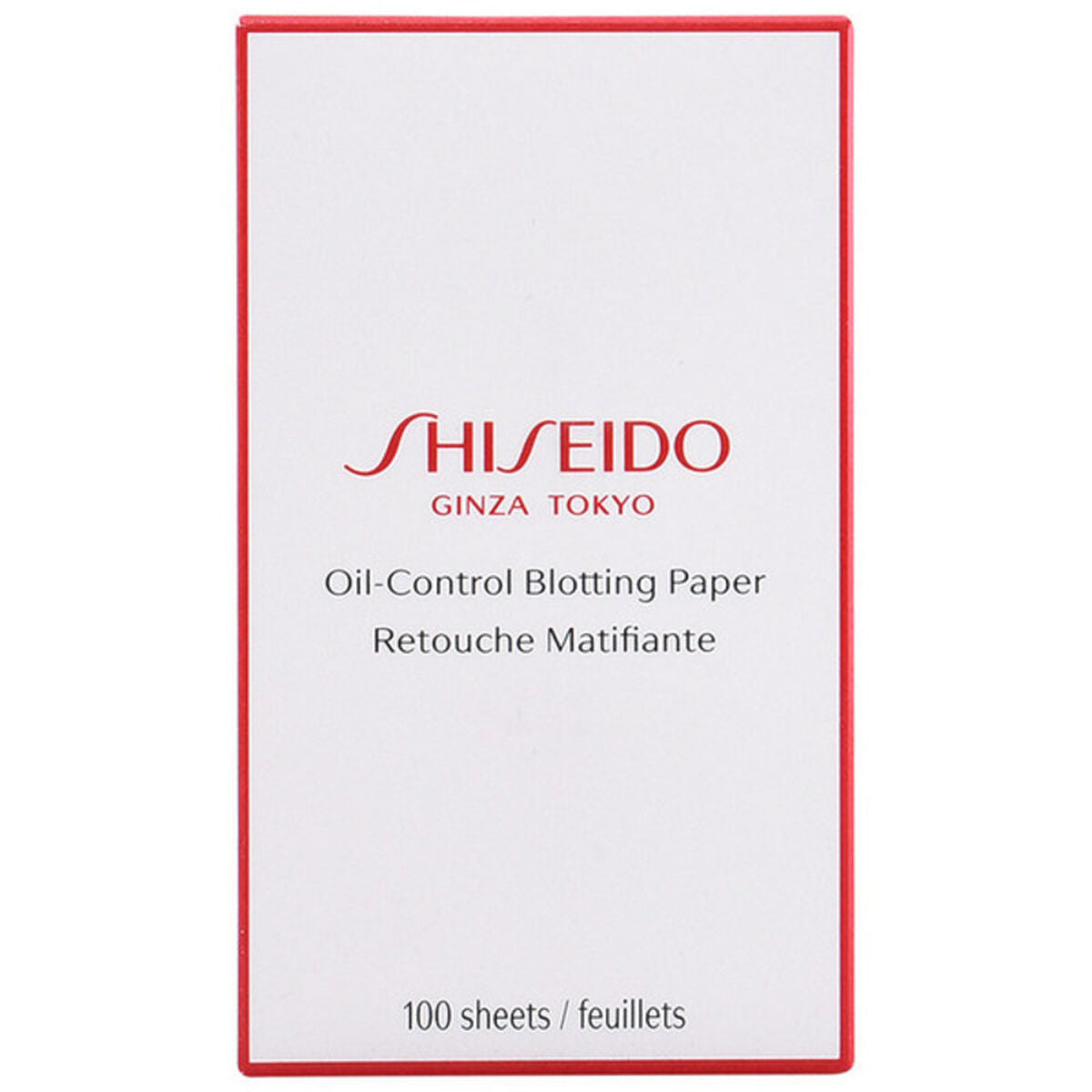 Blätter adstringierendes Papier Shiseido The Essentials (100 Einheiten)-0