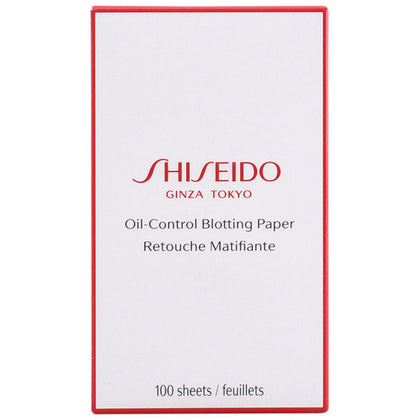 Blätter adstringierendes Papier Shiseido The Essentials (100 Einheiten)